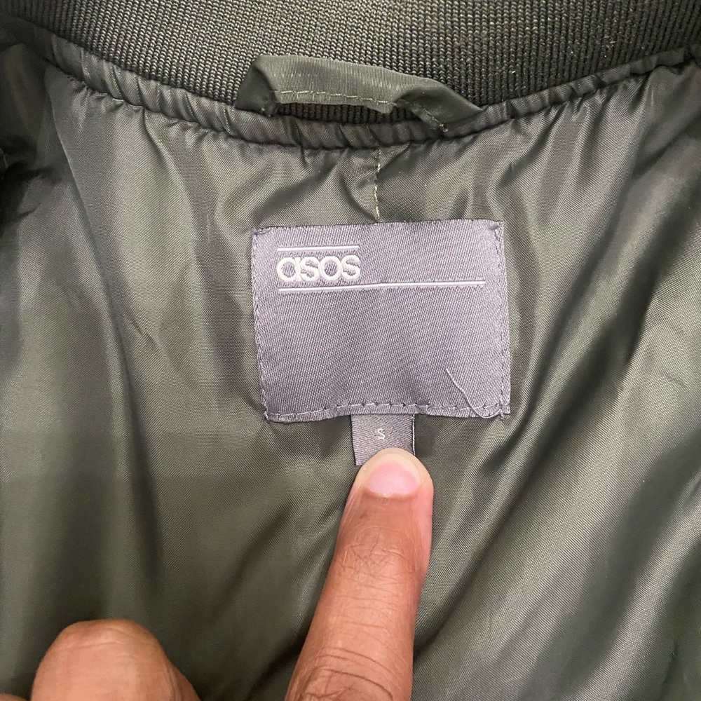 ASOS Utility Bomber Jacket - Picture 4 of 4